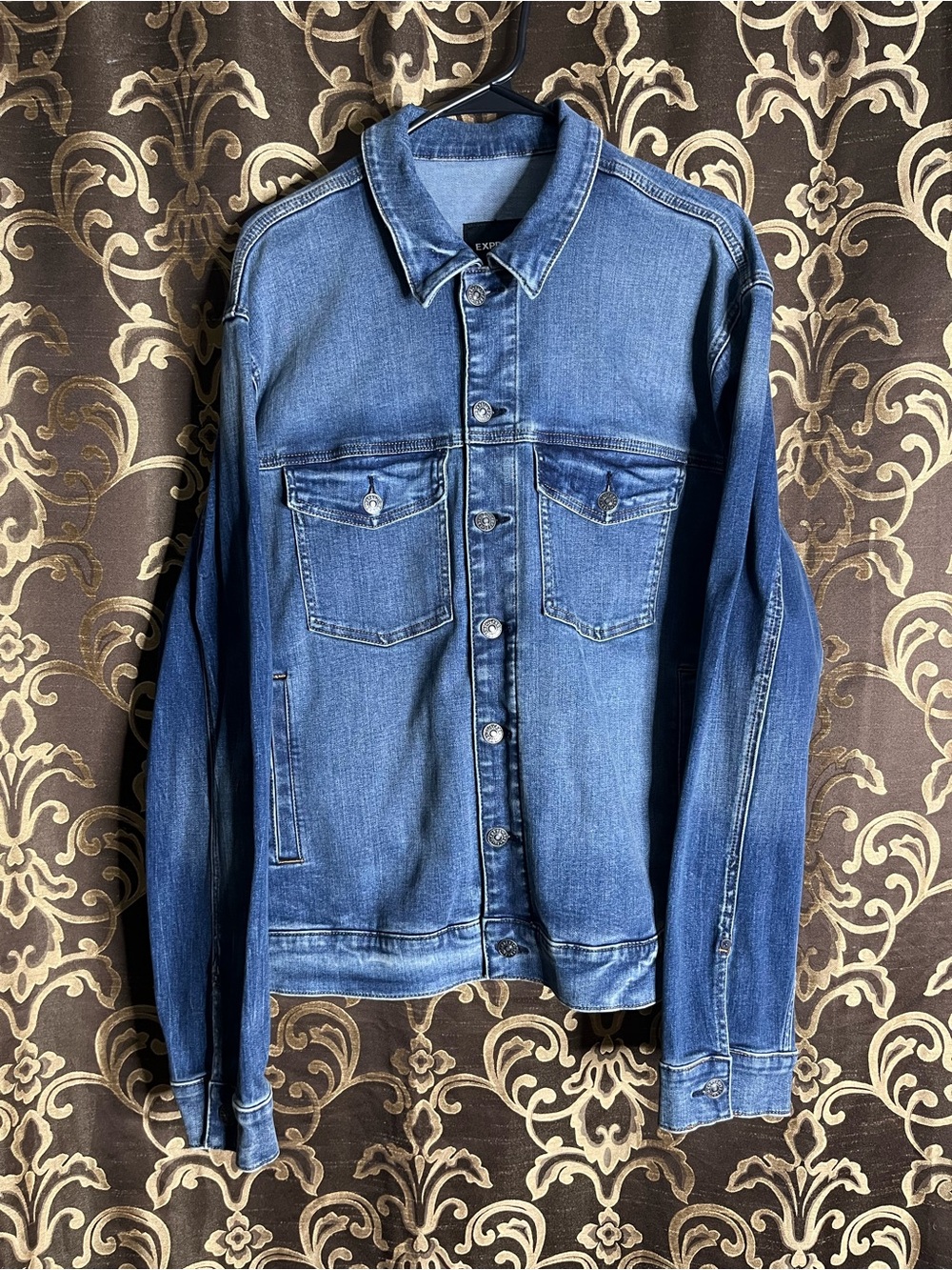 Express Men’s Blue Denim Jacket